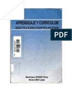 Aprendizaje y Currículum - Didáctica Socio-Cognitiva Aplicada