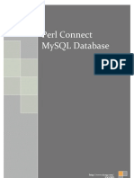 Perl Connect MySQL Database