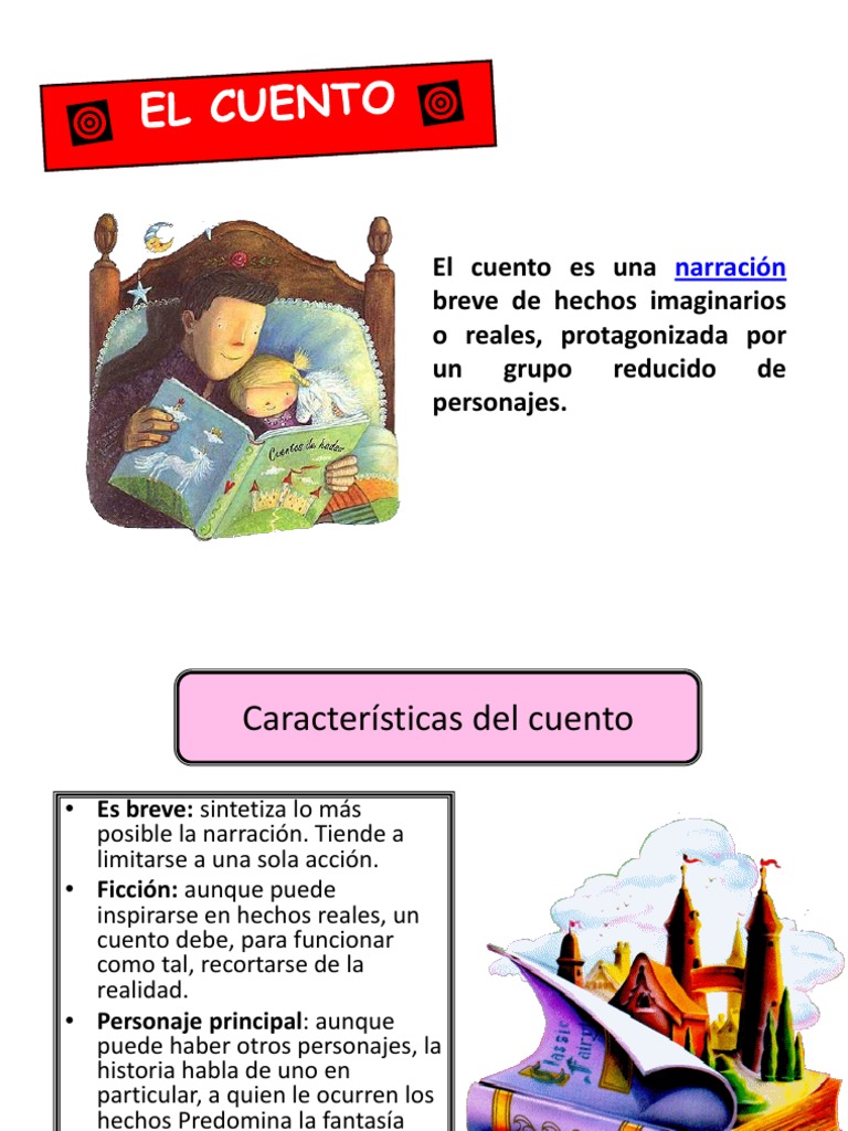 1. Componentes y Estructura Del Cuento Cuentos Narración
