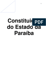 Constituição da Paraíba