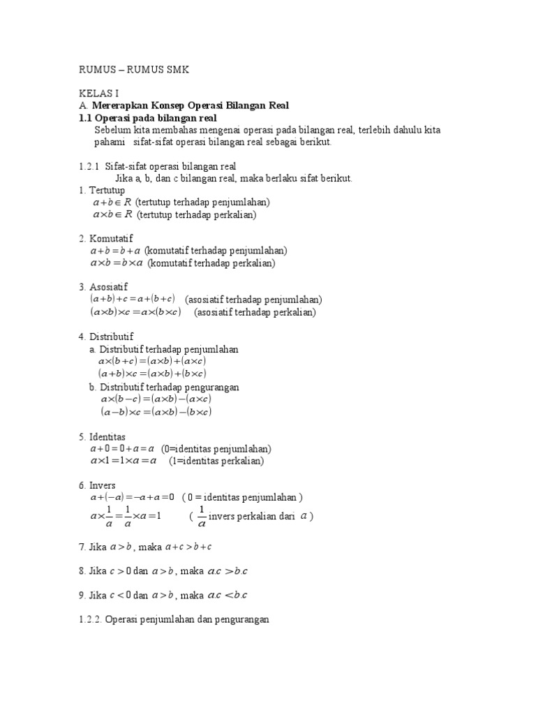 Rumus | PDF