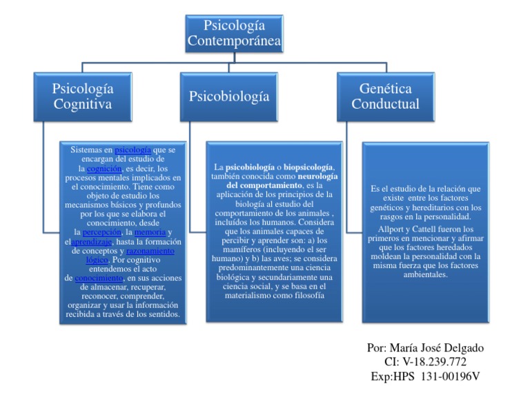Mapa Conceptual Estudios de de Psicologia | PDF | Ciencia y matemáticas