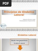 Apresentação Ginástica Laboral para empresas