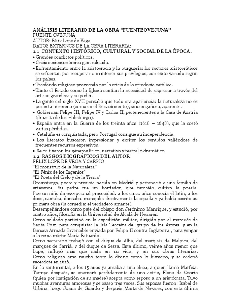 an-lisis-literario-de-fuente-ovejuna-pdf-feudalismo-nobleza