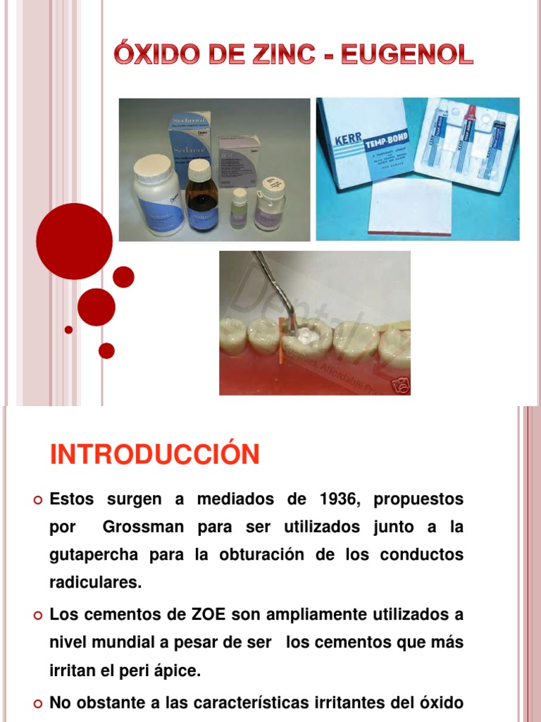 2.Oxido de Zinc Eugenol Final Óxido