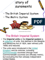 Imperial and SI Units