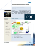 Automotive Ancillary Manufacturing Industry