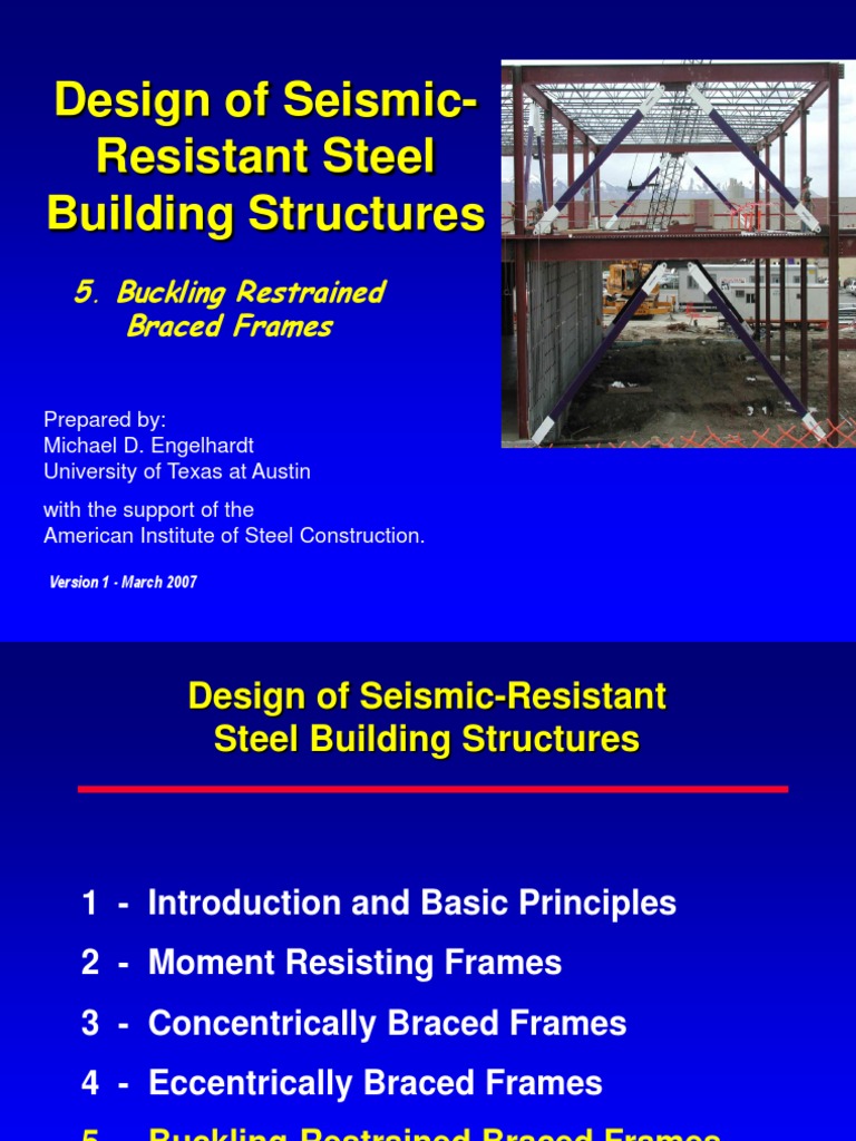 AISC_Seismic_DesignModule5Buckling_Restrained_Braced_Frames.ppt
