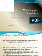 Introduction to Simulation Models