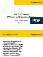 Sap Basics and Organisation Structure