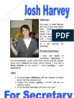 Josh For Secretary