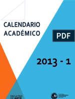 2013-1 Calendario de Evaluaciones Detallado (Actualizado 14junio2013)