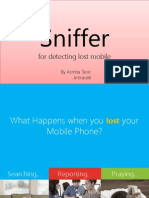 Sniffer for detecting lost mobile.pptx