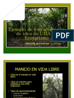 Ejemplo Proyecto UMA Ecoturismo