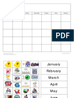 Calendar Activity Set