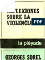 G Sorel - Reflexiones Sobre La Violencia