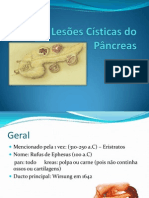 Lesões Císticas Do Pâncreas