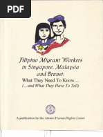 Filipino Migrant Workers