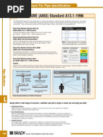 Pipe Marking System A13.1-1996