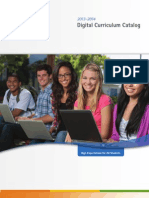 APEX Digital Curriculum Catalog 2013-14