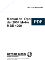 Manual Operador MBE 4000