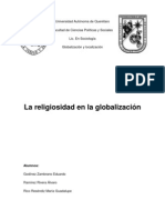 La religiosidad en la globalización