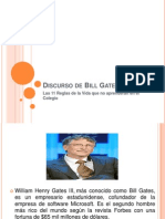 Discurso de Bill Gates