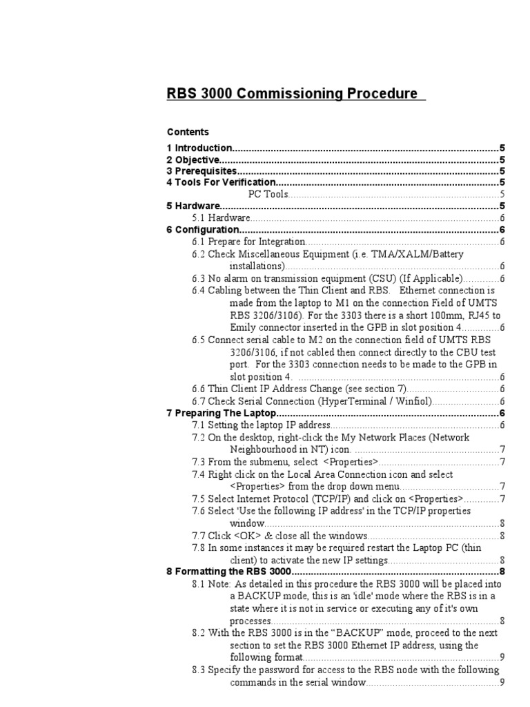 RBS 3000 Commissioning Guide | PDF | File Transfer Protocol | Internet ...