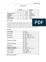 51336211 Materias Algebra I Formulario de 1 Logica Matematica