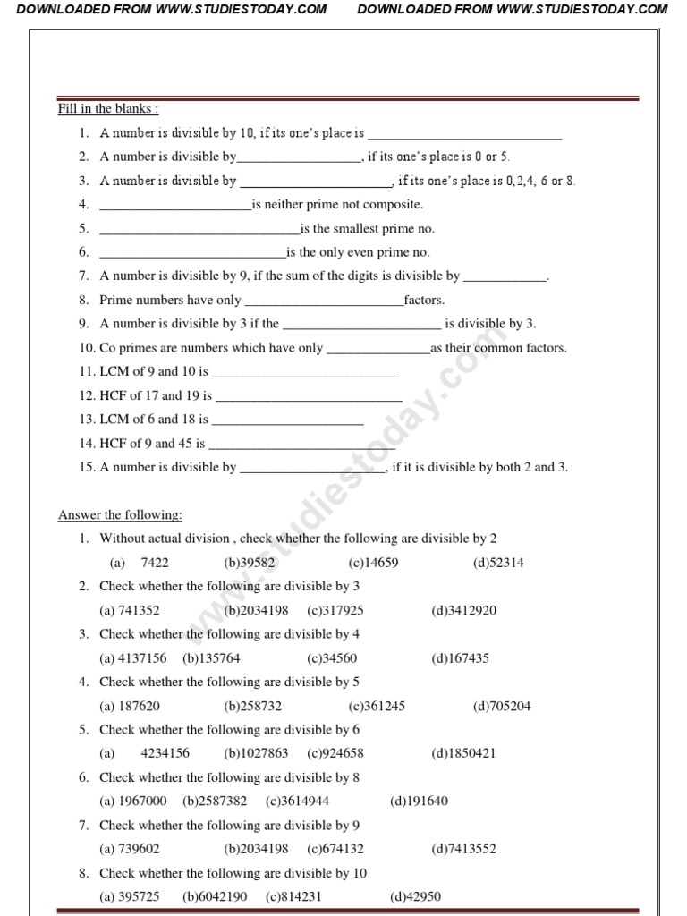 Worksheets Profit And Loss Worksheet cbse class 5 maths revision worksheets 1 fraction mathematics circle