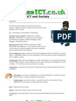 ICT and Society: How Information Technology Has Impacted Jobs, Work, and Daily Life
