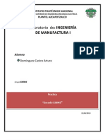 Ing. de Manufactura Fundicion