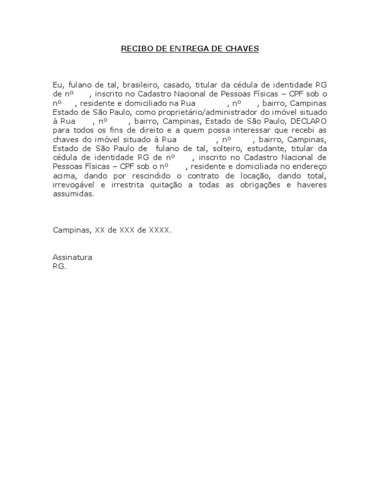 Modelo Recibo de Entrega de Chaves (1)