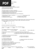 Week 1 - Descriptive Statistics-Review