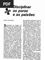 disciplinar os poros e as paixões. perlongher
