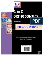 A To Z Orthodontics Vol 1 Introduction