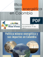 Politica Minero Energetica Encuetro Santander - Juan Pablo Soler