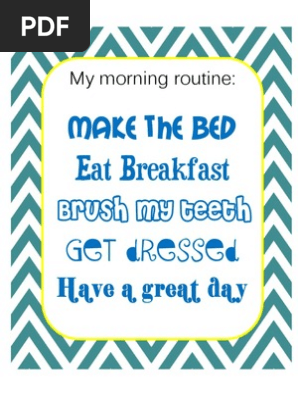 Morning Routine