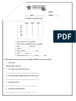 Level 4 Quiz #3 NAME: - DATE: - GRADE