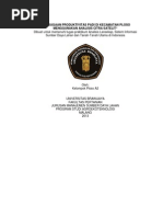 Download PENDUGAAN PRODUKTIVITAS PADI DI KECAMATAN PLOSO MENGGUNAKAN ANALISIS CITRA SATELITdocx by Rieke Yulian SN159621980 doc pdf