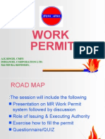 Work Permit System by A.K.Singh, Chief Manager (F&S), IOCL, Mathura Refinery