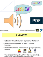 LabVIEW Programming Environment and Basic Operations