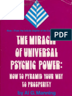 Al G Manning The Miracle of Universal Psychic Power