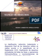 2. Manejo de Desechos