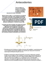 Balanza Antecedentes y Fundamenteo