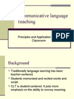 Communicative Language Teaching