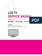 LG LCD CH La73a 47lc7df Ub