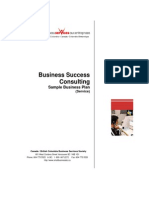 Consulting Business Plan Sample_service