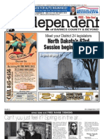 Independent Independent: North Dakota's 63rd Session Begins Tuesday