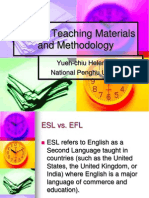 English Teaching Materials and Methodology 